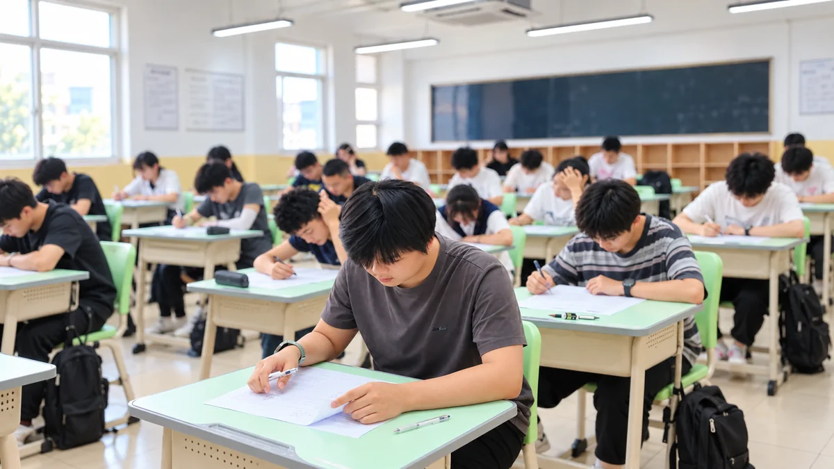 家长与学生关心学习安排